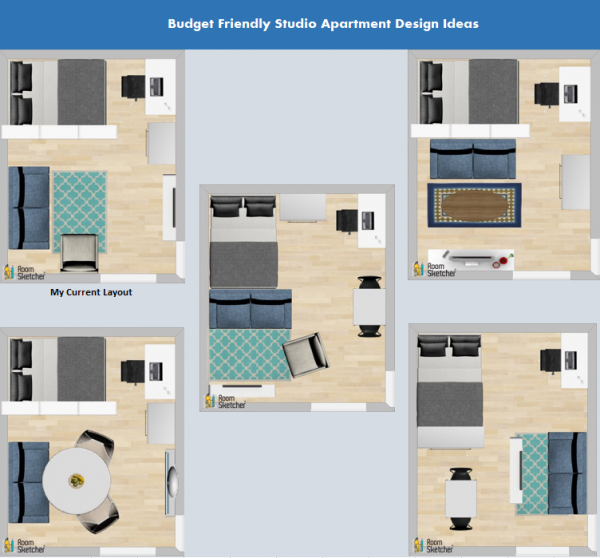 Calendar Stunning Studio Room Layouts photo