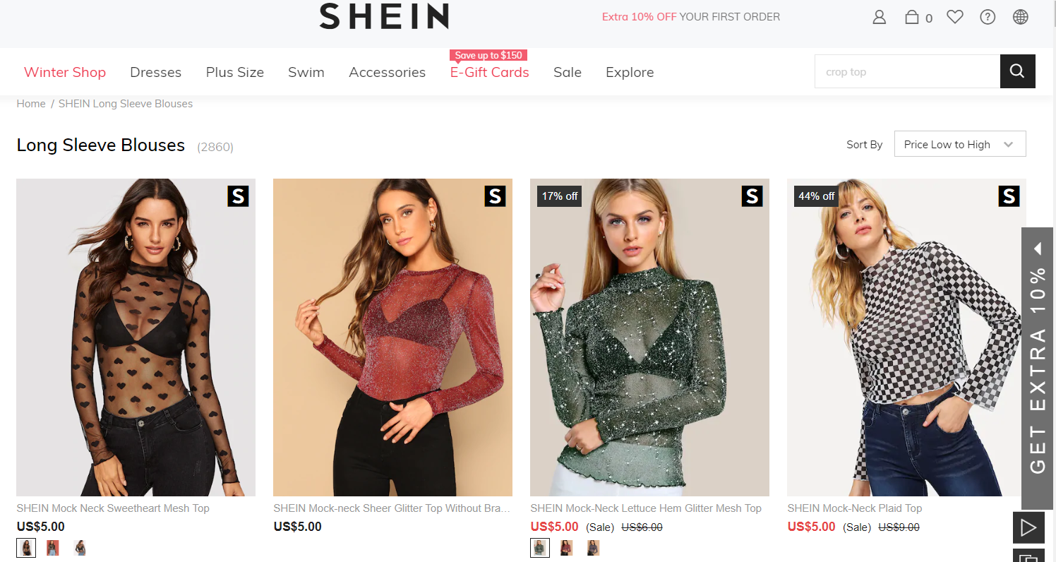 Cheap Online Clothing Stores