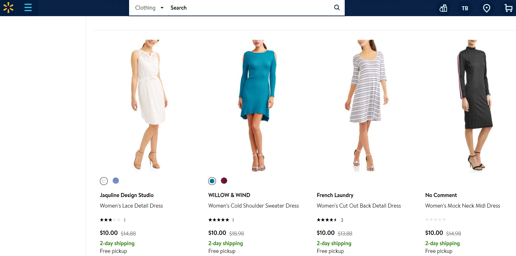 cheap online stores for women