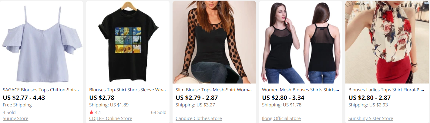 very cheap online clothing stores